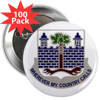 4B118IR - M01 - 01 - DUI - 4th Bn - 118th Infantry Regt- 2.25" Button (100 pack) - Click Image to Close